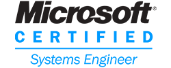 MCSE (Microsoft Certified Systems Engineer) certification held by Omer Qureshi